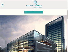 Tablet Screenshot of barrettfirrell.co.uk